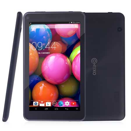 Contixo 7 inch Quad Core Google Android 4.4 Kitkat Tablet