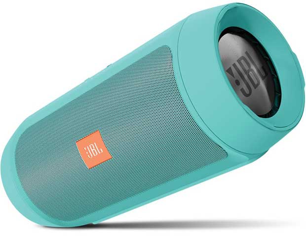 JBL Charge 2+ Splashproof Portable Bluetooth Speaker (Teal)