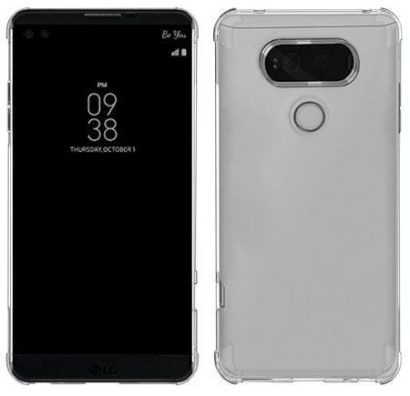 [2 PACK] SPARIN Nature TPU Soft Cover for LG V20