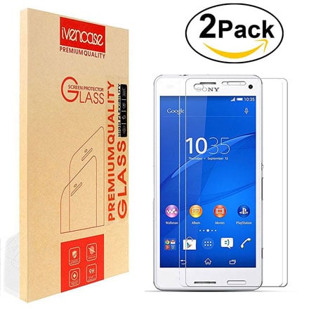 [2-Pack] Sony Xperia XZ Screen Protector by Ivencase