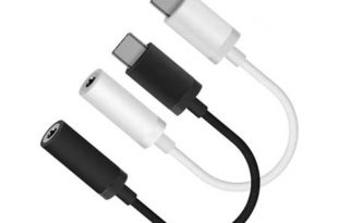 2-Pack USB C to 3.5mm Headphone Jack Cable Adapter from ADABUNNY