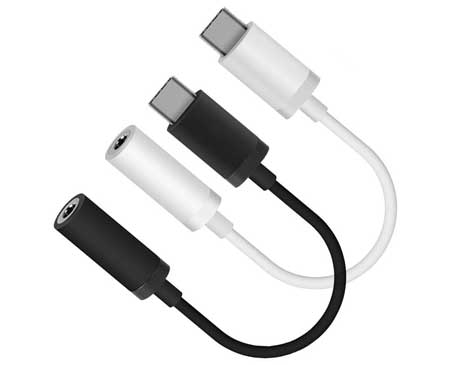 2-Pack USB C to 3.5mm Headphone Jack Cable Adapter from ADABUNNY
