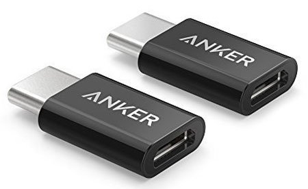 [2 in 1 Pack] Anker USB-C to Micro USB Adapter