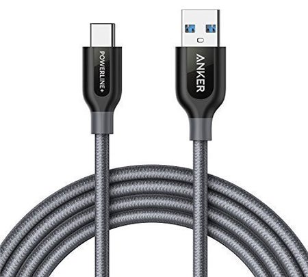 Anker PowerLine+ USB-C to USB 3.0 cable (6ft)