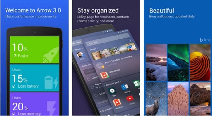 Arrow Launcher - Best Free Windows Launcher App for Android