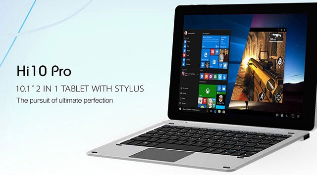 CHUWI Hi10 Pro 2 in 1 Ultrabook Tablet PC