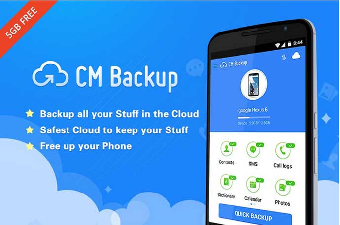 CM Backup – Safe, Cloud, Speedy