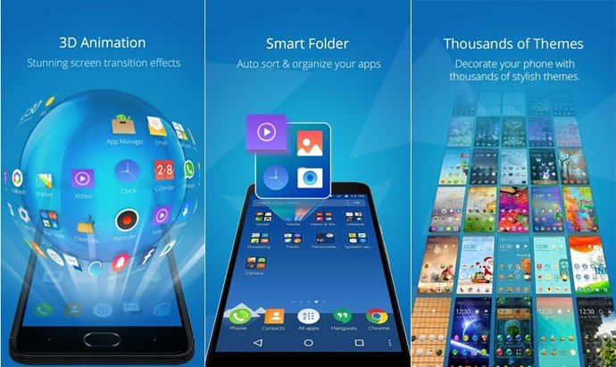 CM Launcher 3D – HD Theme & Live Wallpaper 