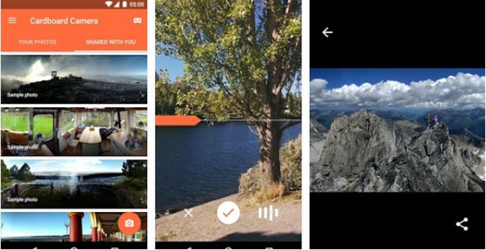 Cardboard Camera - The Best VR Apps