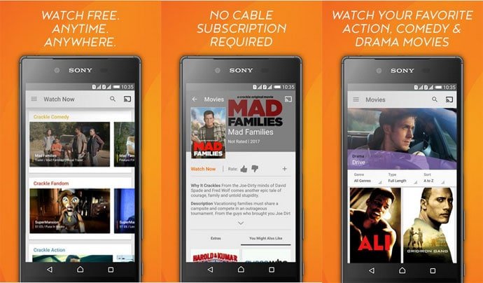 Crackle – Free TV & Movies