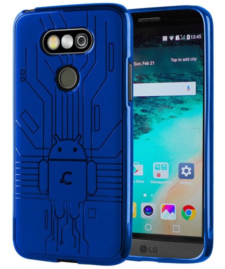 Cruzerlite Bugdroid Circuit TPU case for LG G5