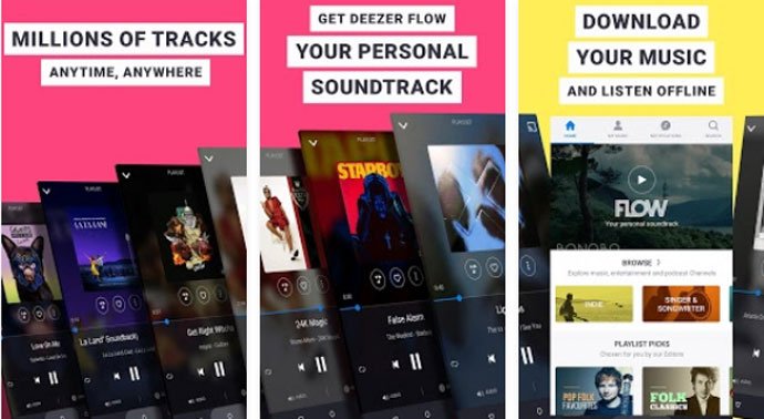 Deezer - Free Offline Music Apps for Android