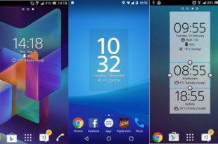 Digital Clock Widget Xperia - Clock Widgets for Android