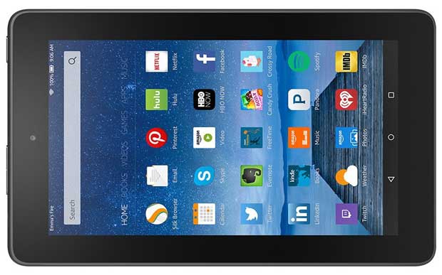 Fire Tablet, 7" Display, Wi-Fi, 8 GB