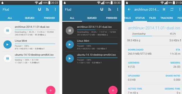 Flud - Torrent Apps for Android