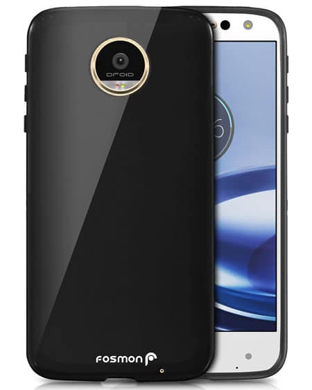 Fosmon DURA-T Ultra Slim TPU Back Cover Case for Motorola Moto Z Force