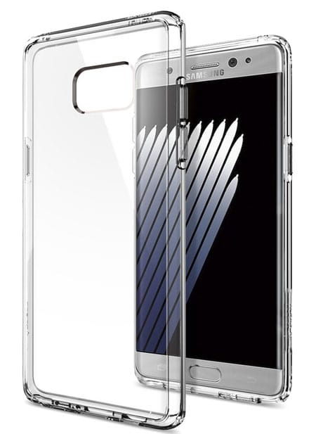 Best Transparent Galaxy Note 7 Case, Spigen