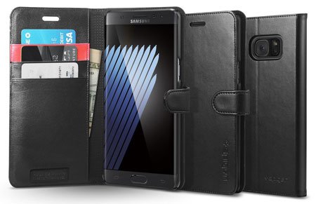 Galaxy Note 7 Wallet Style Case by Spigen