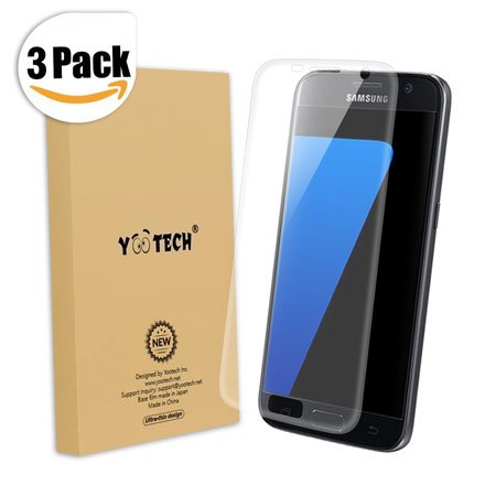 Galaxy S7 Screen Protector [Full Coverage], Yootech