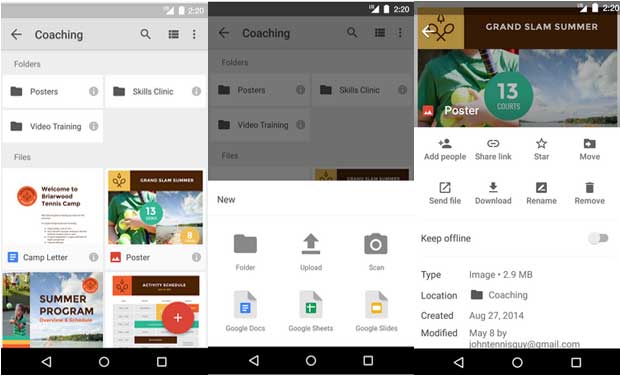 Google Drive - Business app for Android