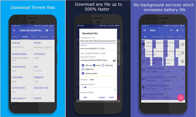 IDM - Free Downloader App for Android