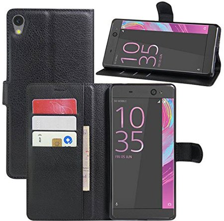 Wallet Case Cover for Sony Xperia XZ