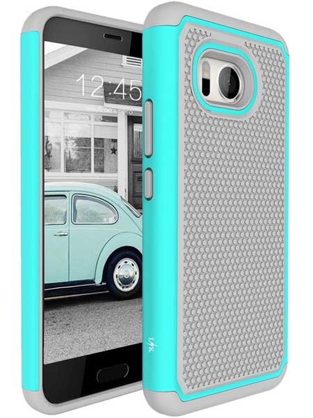 LK Hybrid Armor Defender Case Cover for HTC U11