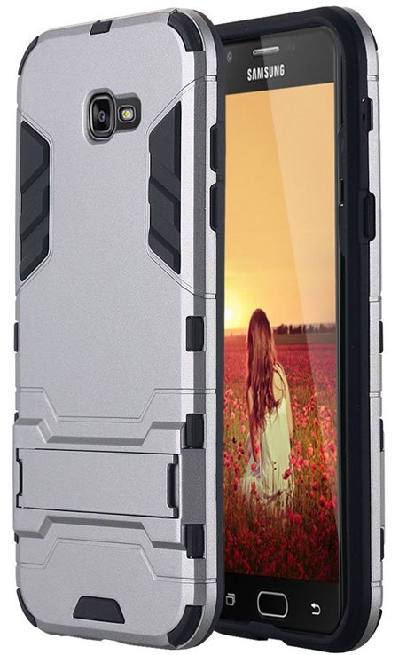 LONTECT Hybrid Case Cover for Samsung Galaxy A7 2017