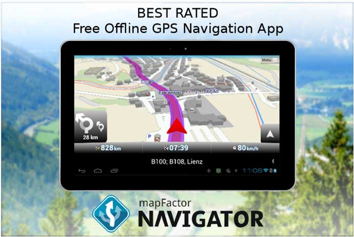 MapFactor GPS Navigation Maps - Best Navigation App