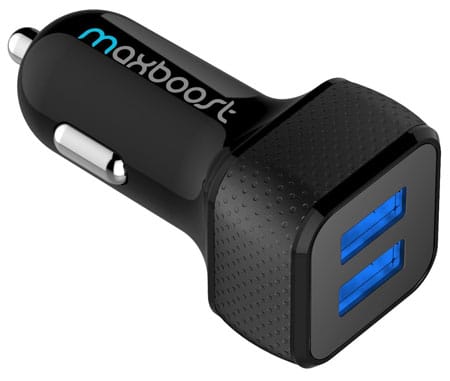 Maxboost 4.8A/24W 2 Smart Port Car Charger (Cheap Price Not 7 Car Charger)