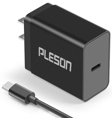 Best PLESON 15W USB-C Wall Charger for LG G6