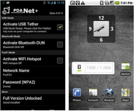 PadNet+ Best Tethering Apps for Android