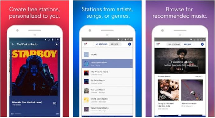 Pandora Music - Best Free Music App for Android