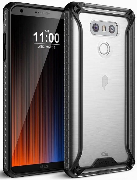 Poetic Affinity Slim Fit for LG G6 Case with Anti-Slip Side Grip