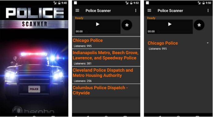 Police Scanner Radio Scanner - Free Police Scanner App