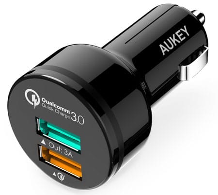 AUKEY Car Charger with Dual Ports