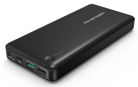 RAVPower 20100mAh Portable Charger QC 3.0 Power Bank