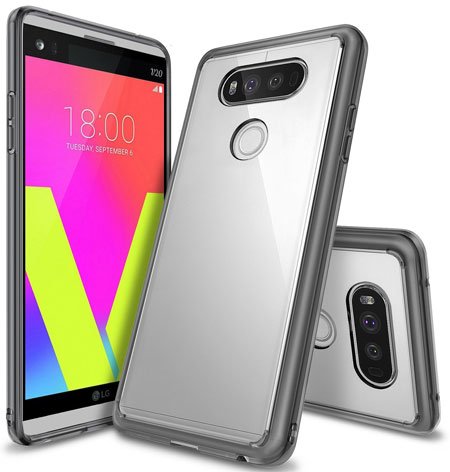 Ringke [Fusion] Crystal Clear Bumper Case Cover for LG V20