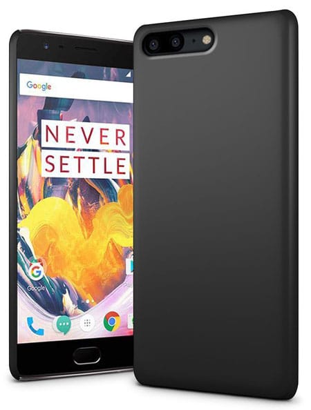 SLEO Rubberized Hard PC Back Case Cover for OnePlus 5 - Best OnePlus 5 Cover