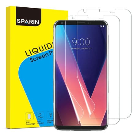 SPARIN 2 PACK 3D Curved LG V30 Screen Protector