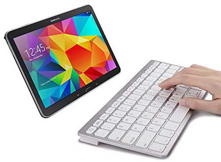 SPARIN® Mini Bluetooth Keyboard for Samsung Galaxy Tab S2 9.7/8.0 Inch