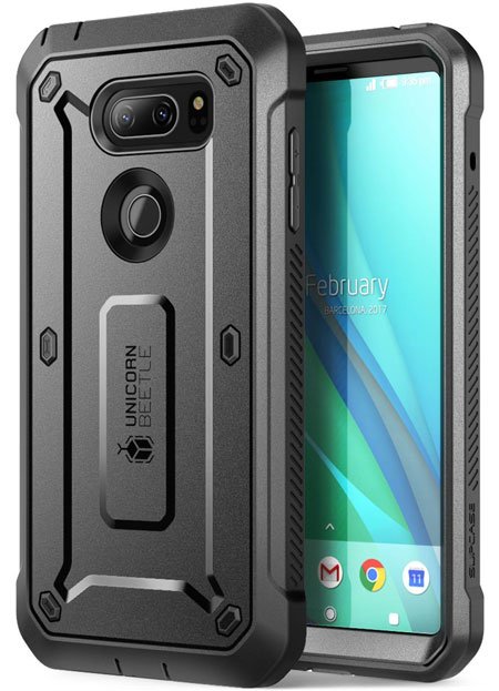 SUPCASE Full-body Rugged LG V30 Holster Case