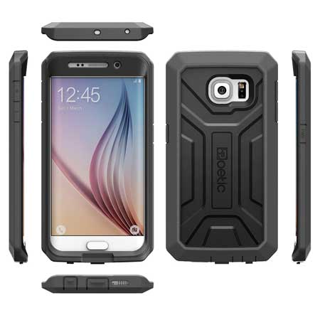 Samsung Galaxy S6 Edge Hybrid Case without Built-In Screen Protector