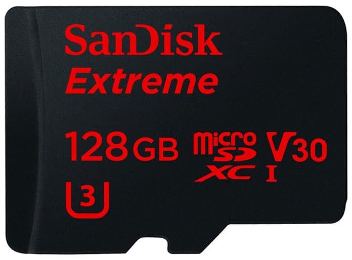 SanDisk Extreme 128GB microSDXC UHS-I Card