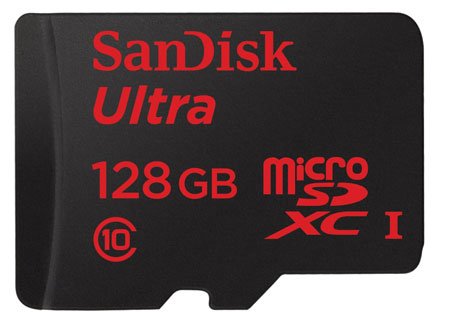 SanDisk Ultra 128GB microSDXC UHS-I Card