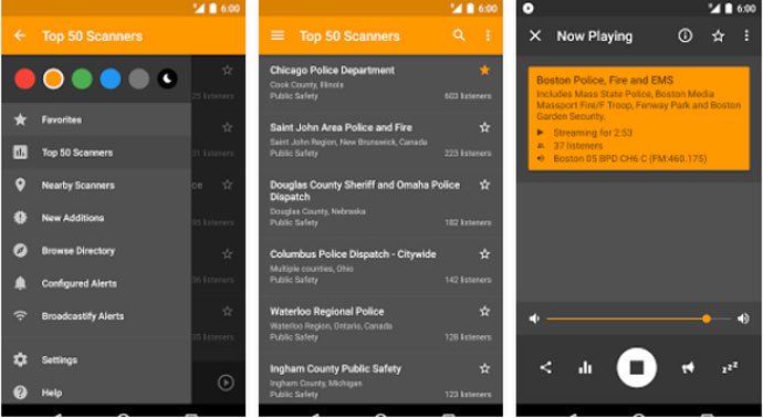 Scanner Radio - Best Police Scanner Apps for Android