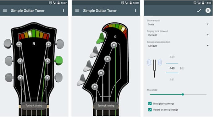 Simple Guitar Tuner