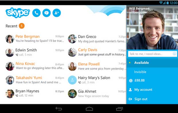 Skype - Free Video Calling Apps for Android