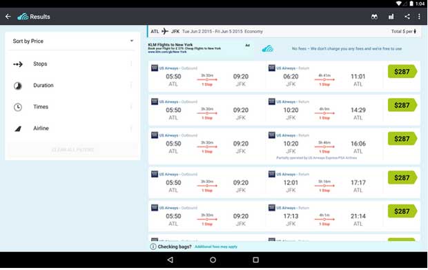 Skyscanner - free travel apps for Android
