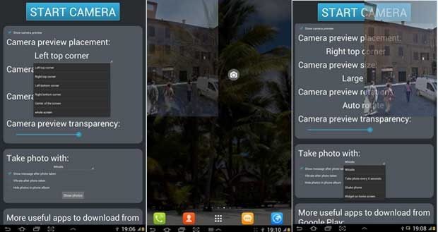 Spy Camera HD - Spy App for Android